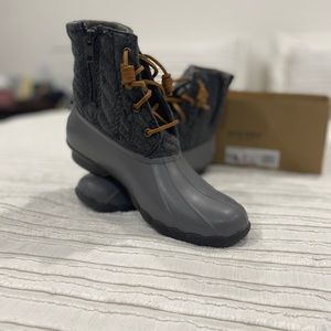 New Sperry Gulf Waterproof Quilt Duck Boot